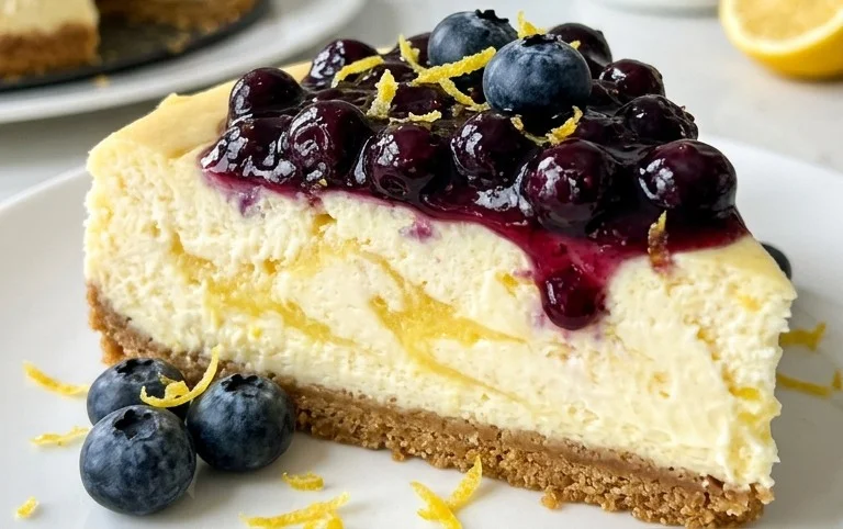 Lemon Blueberry Cheesecake