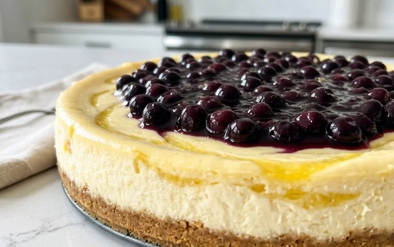 Lemon Blueberry Cheesecake