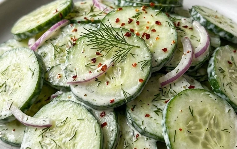 Polish Cucumber Salad