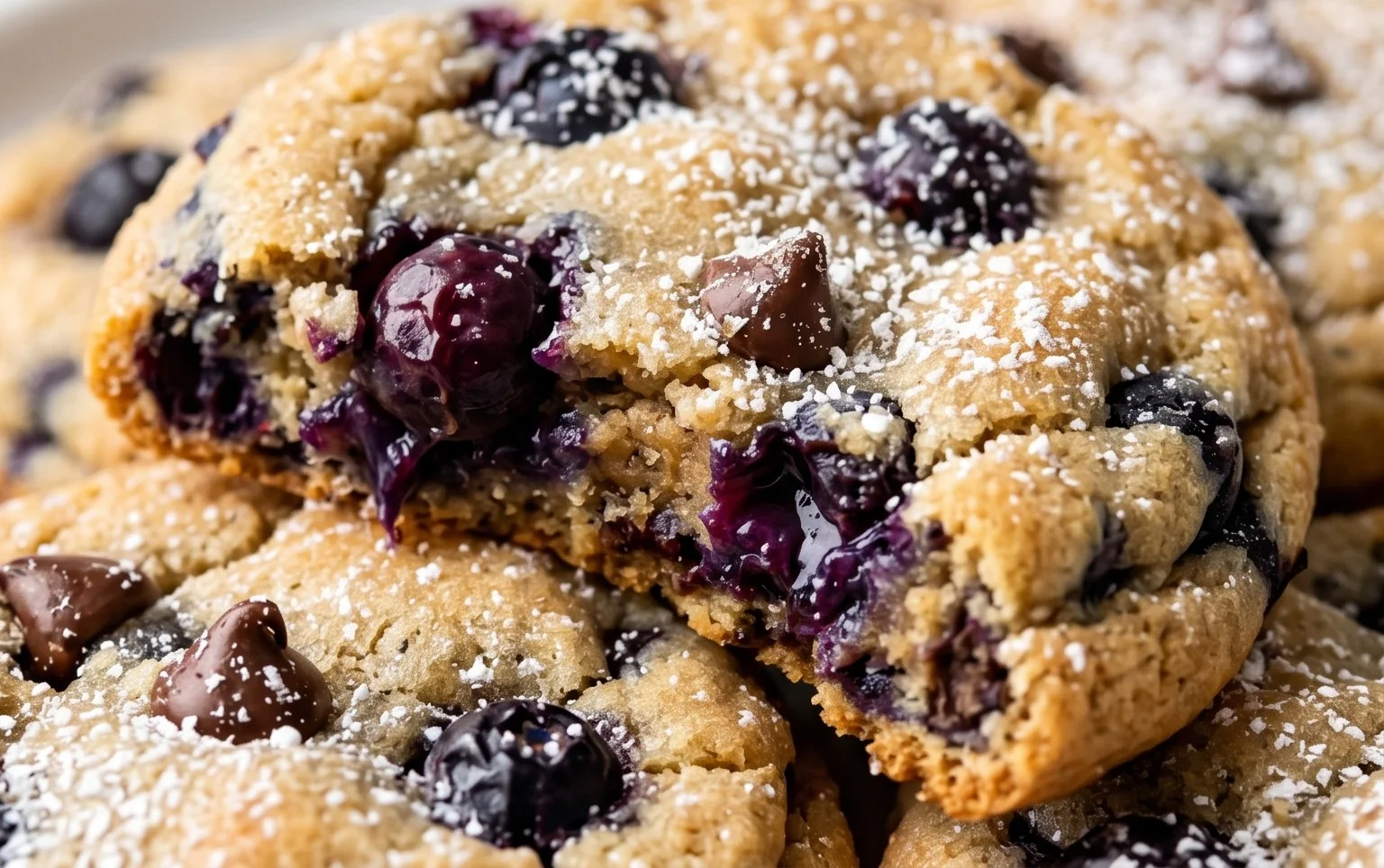 Best Ever Blueberry Cookies