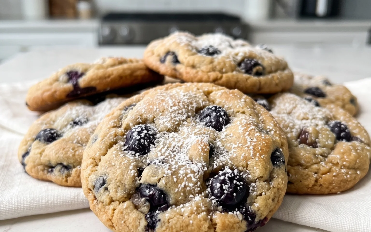 Best Ever Blueberry Cookies