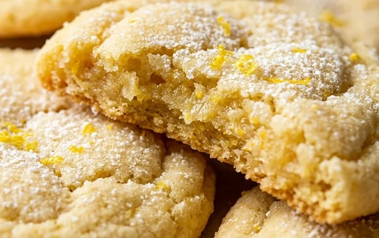 Soft & Chewy Lemon Cookies