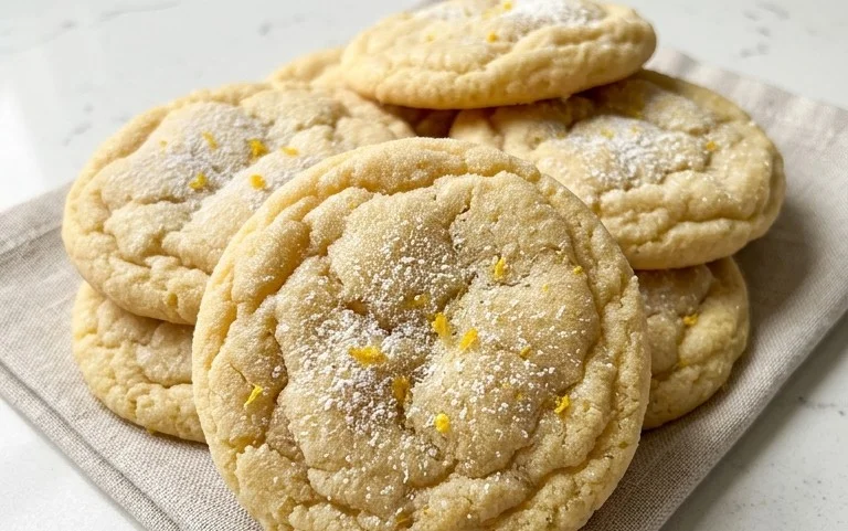 Soft & Chewy Lemon Cookies