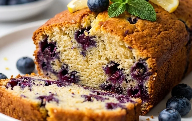 Blueberry and Lemon Loaf