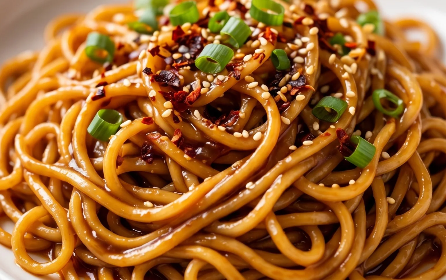 Easy Saucy Ramen Noodles