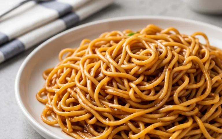 Easy Saucy Ramen Noodles