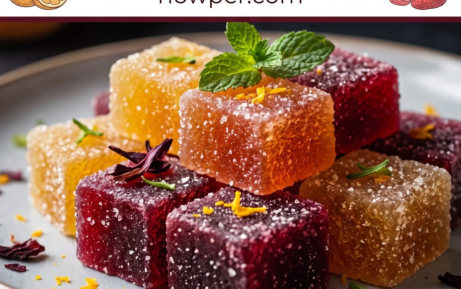 Homemade Pâtes de Fruits (no corn syrup)