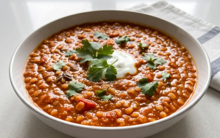 Spicy Red Lentil Curry