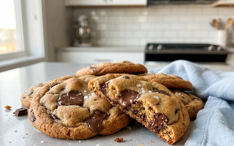 The Best Soft Chocolate Chip Cookies