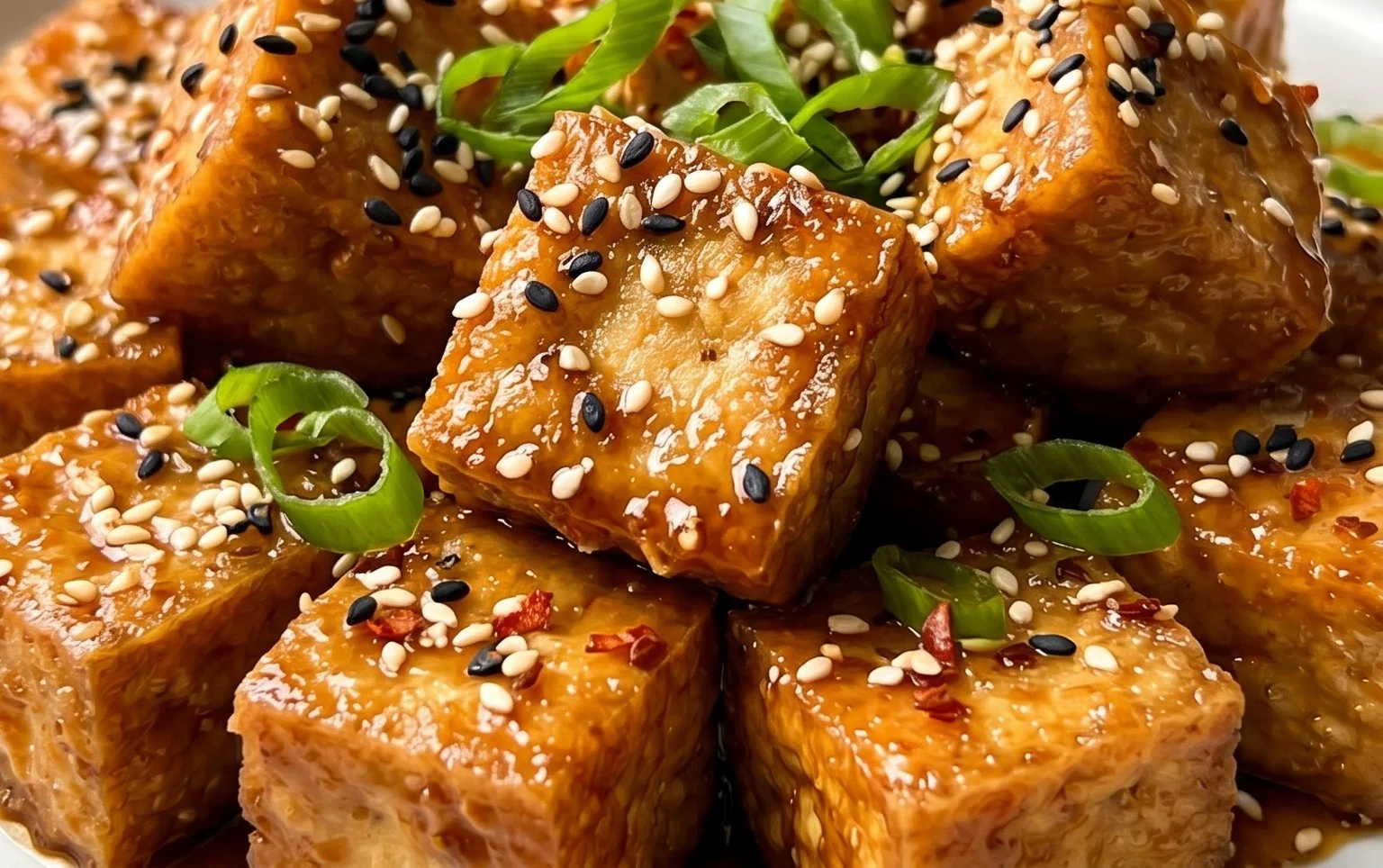 Honey Garlic Tofu