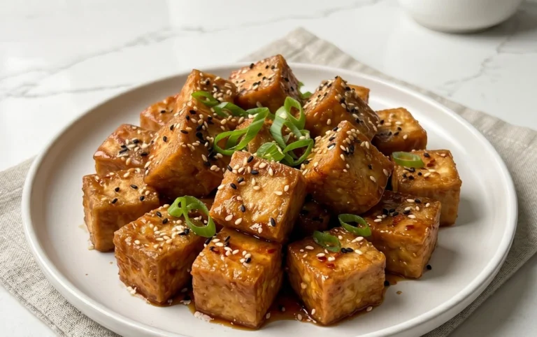 Honey Garlic Tofu