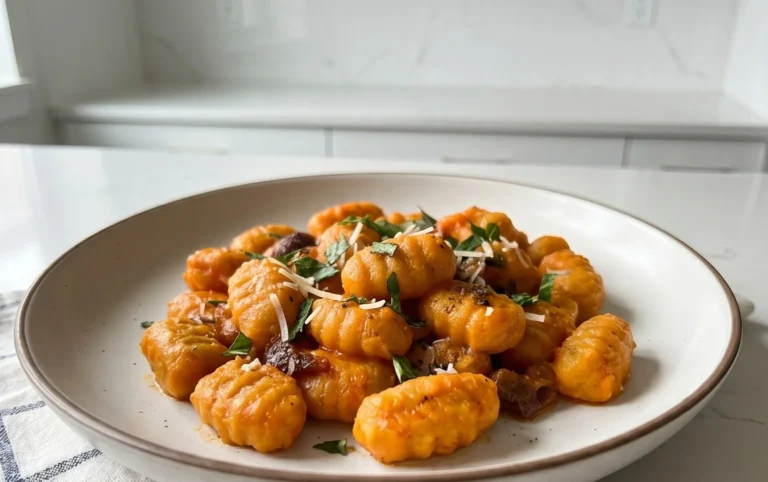 Sweet Potato Gnocchi