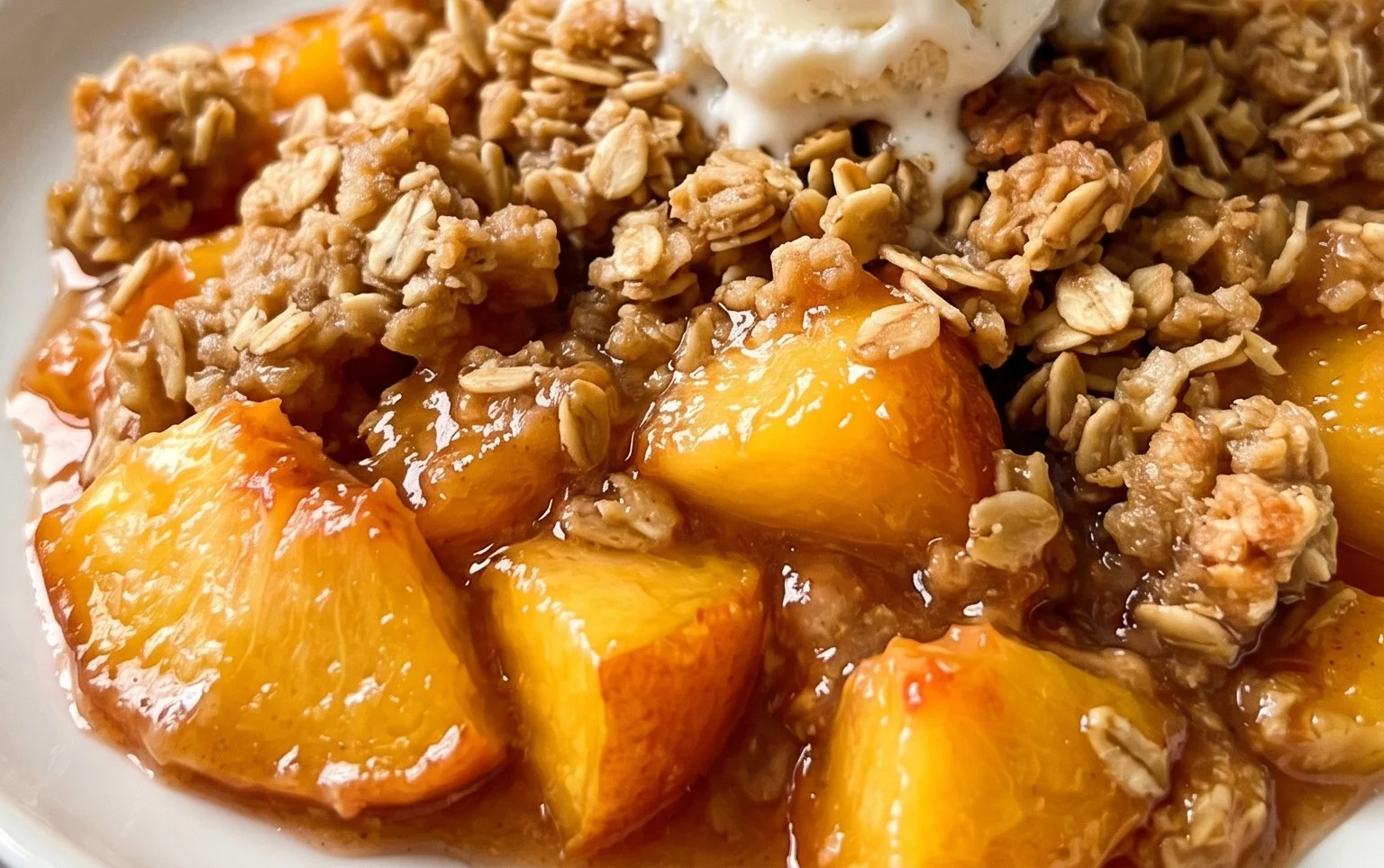 Peach Crisp