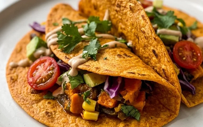 Sweet Potato Tortillas (Gluten-Free Vegan Wraps)