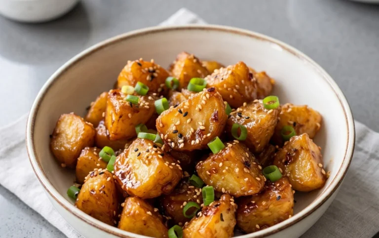 Crispy Honey Chilli Potatoes