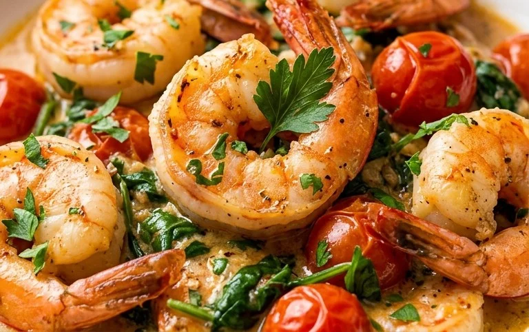Tuscan Shrimp (One-Pan, 30-Minute Dinner)