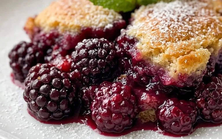 The Pioneer Women's Blackberry Cobbler