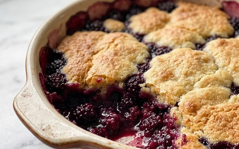 The Pioneer Women's Blackberry Cobbler