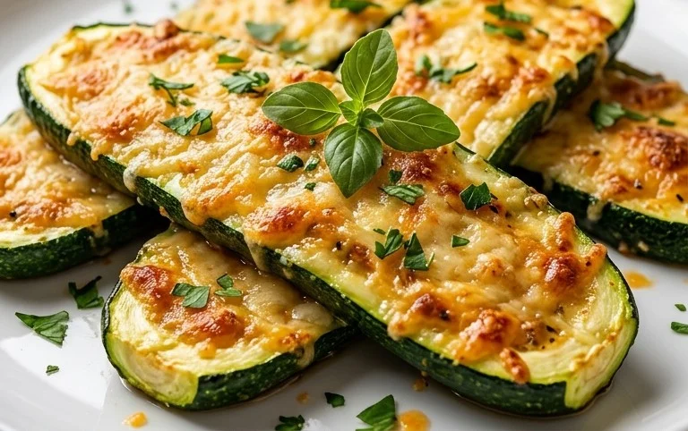 Baked Parmesan Zucchini