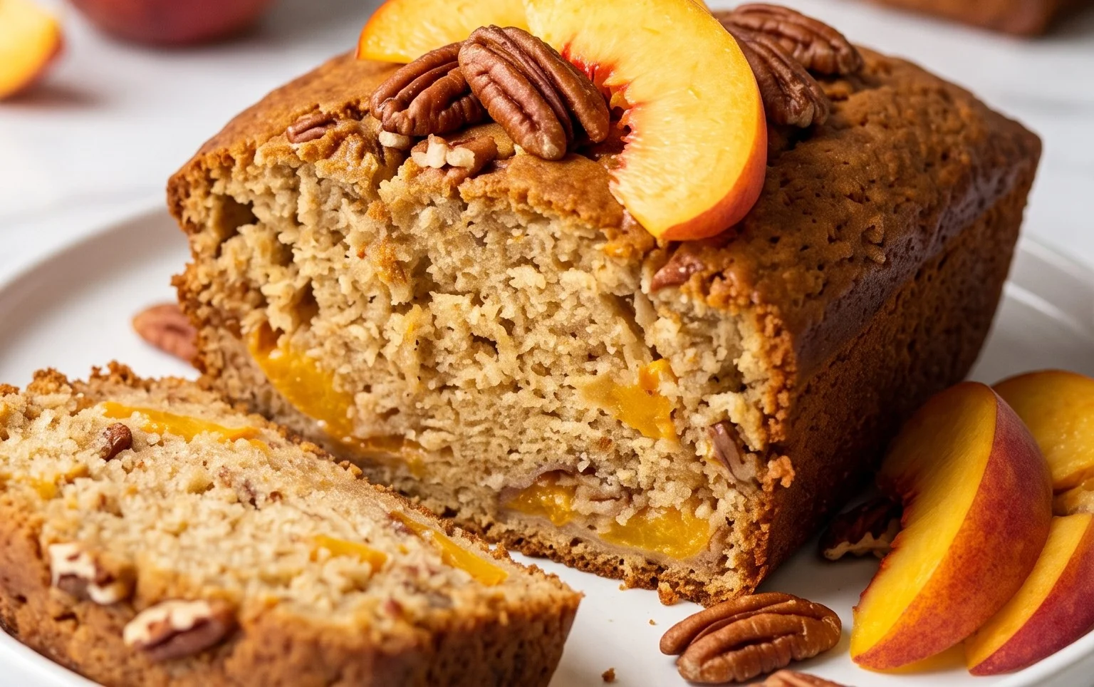 Southern Peach Bread