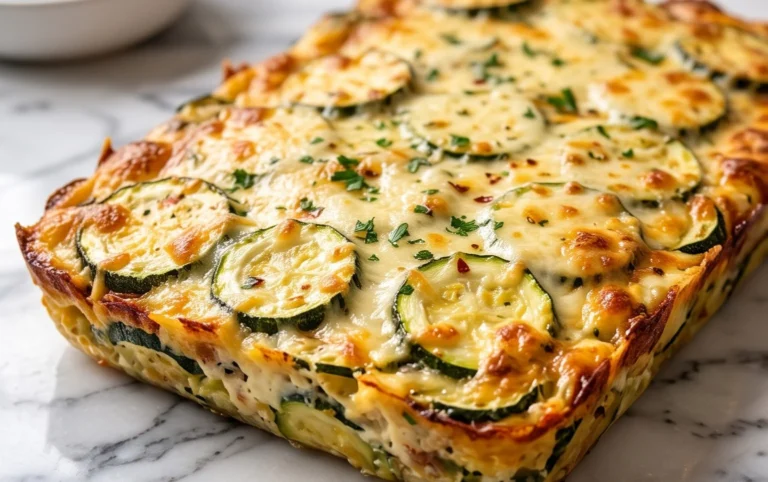 Baked Zucchini and Cheese