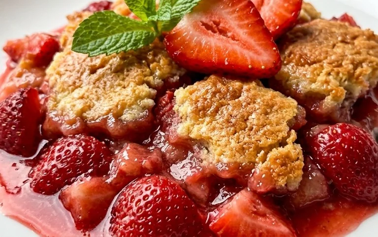 Strawberry Cobbler