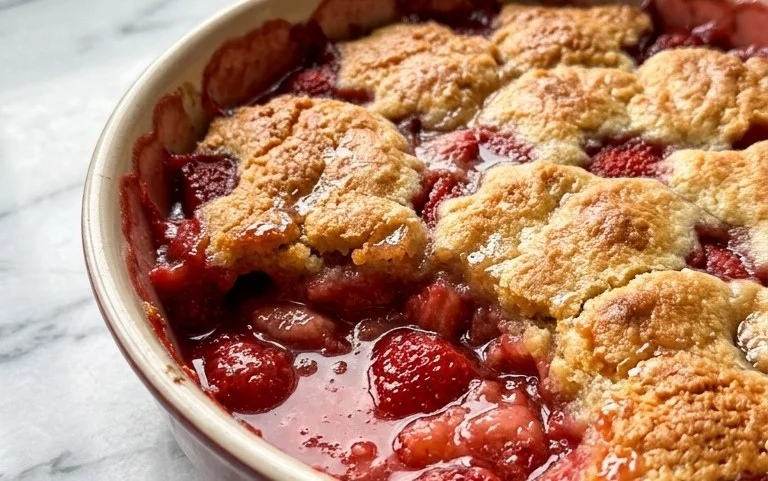 Strawberry Cobbler