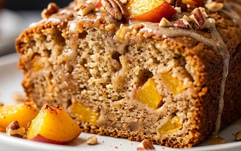 Spiced Peach Bread