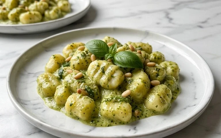 Creamy Pesto Gnocchi