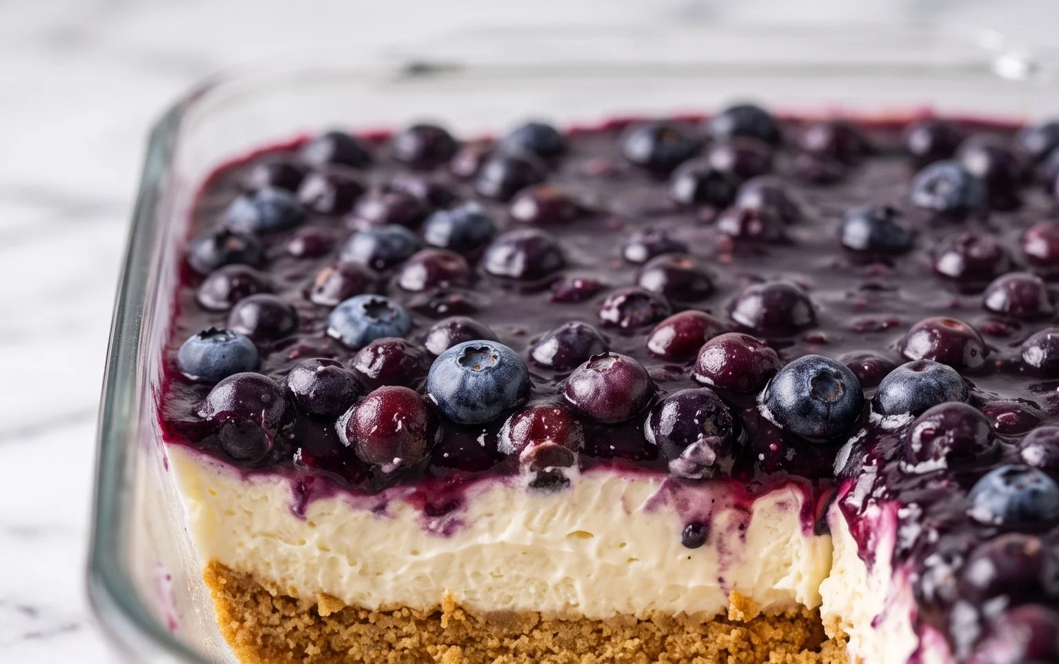 No-Bake Blueberry Yum Yum