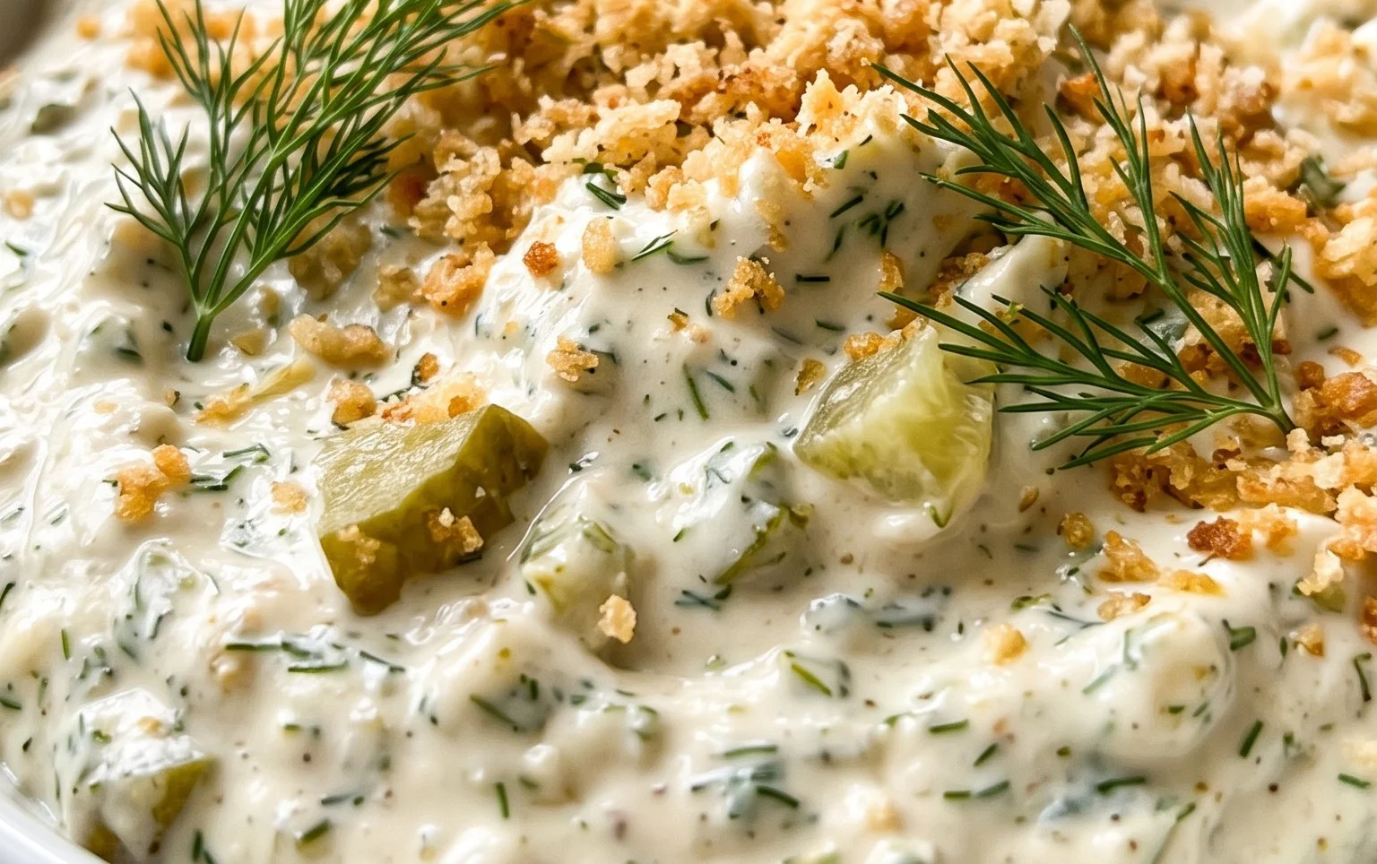 Easy Fried Pickle Dip (Dairy-Free Option)