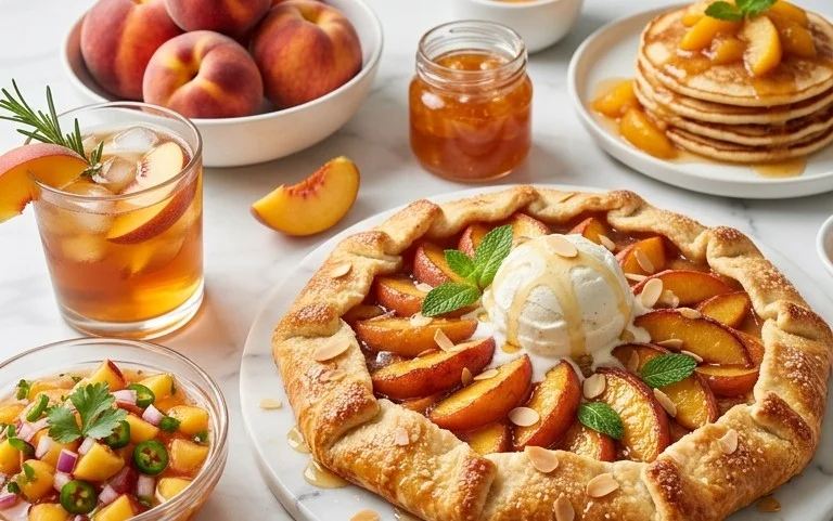 25 Easy Recipes Using Fresh Peaches