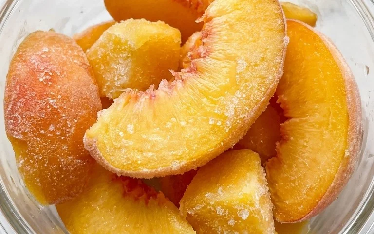 Freezing Peaches, How to Easily Freeze Peaches