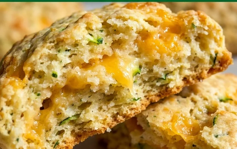 Zucchini Cheddar Scones