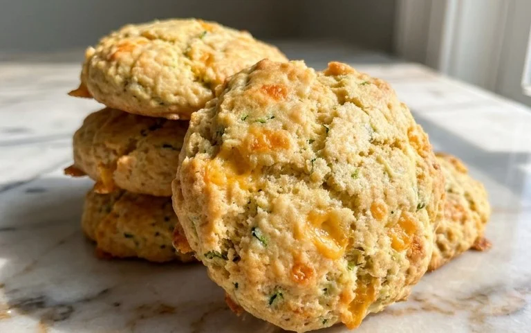 Zucchini Cheddar Scones