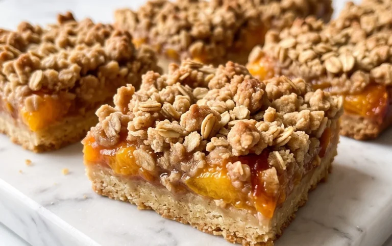 Fresh Peach Crum extractb Bars