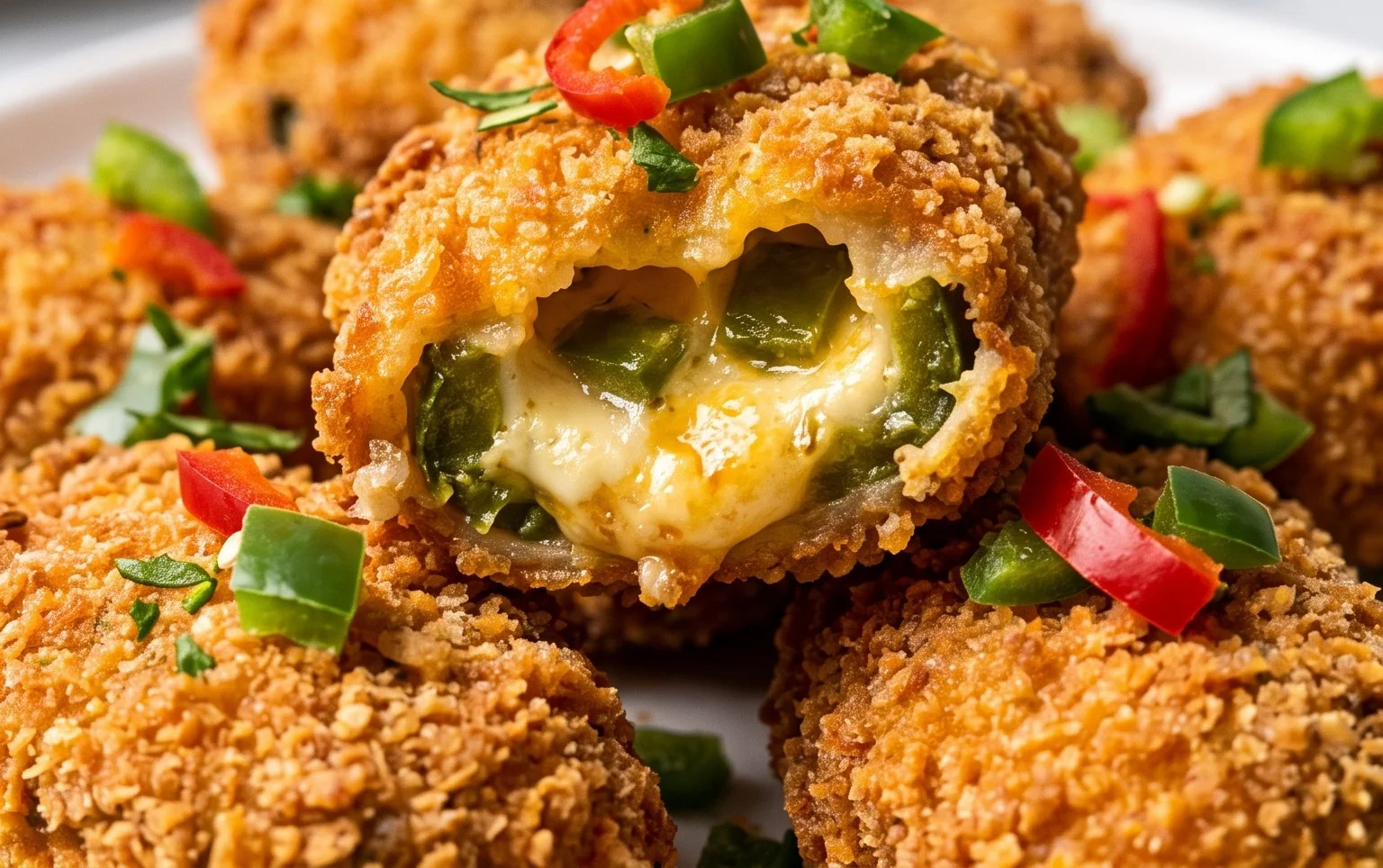 Fried Jalapeno Popper Bites