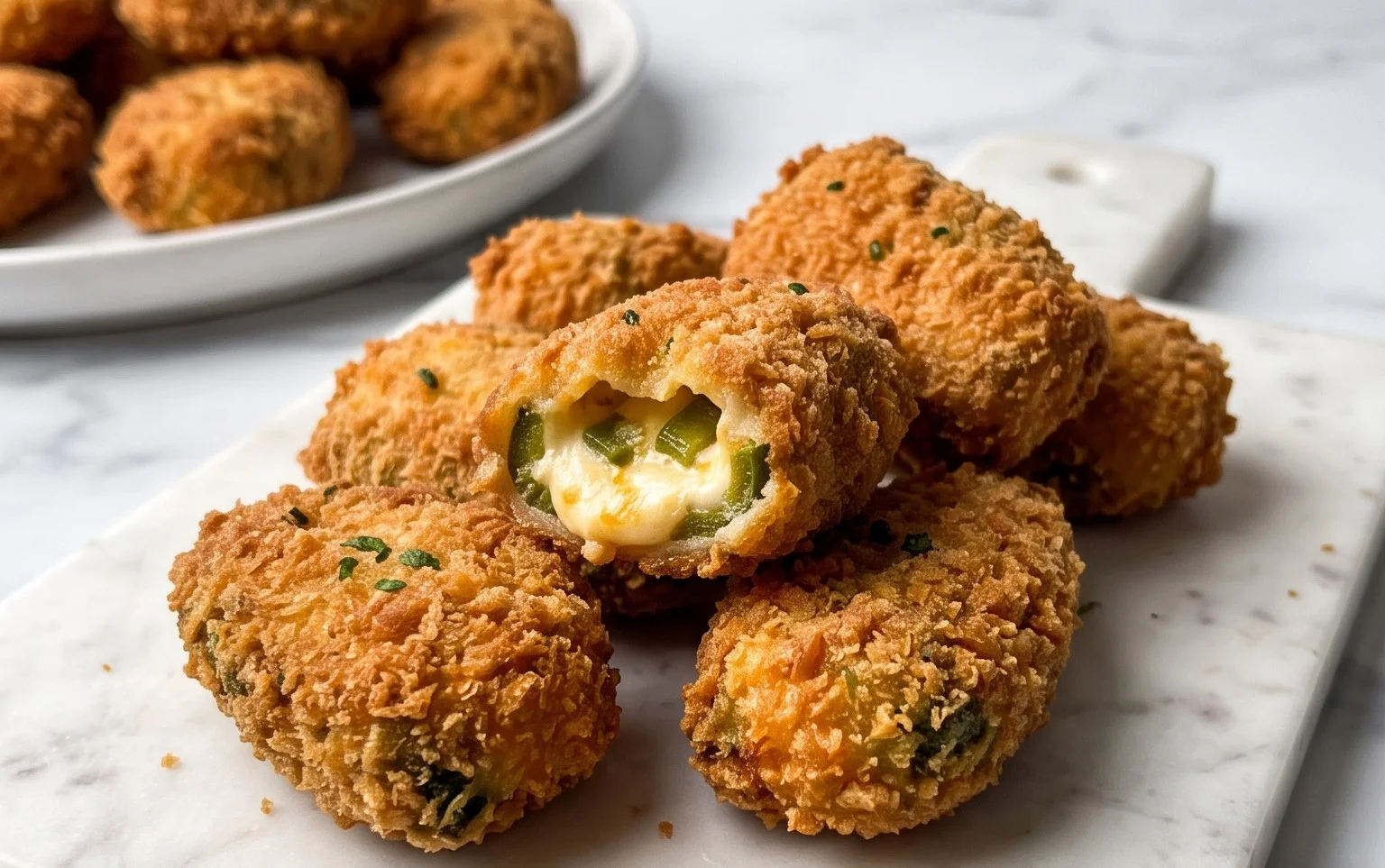 Fried Jalapeno Popper Bites