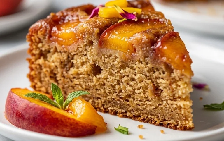 Brown Sugar Peach Cake