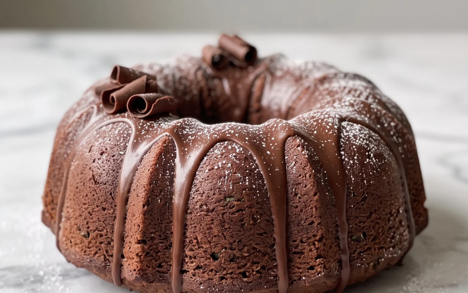 Chocolate Zucchini Bundt Cake