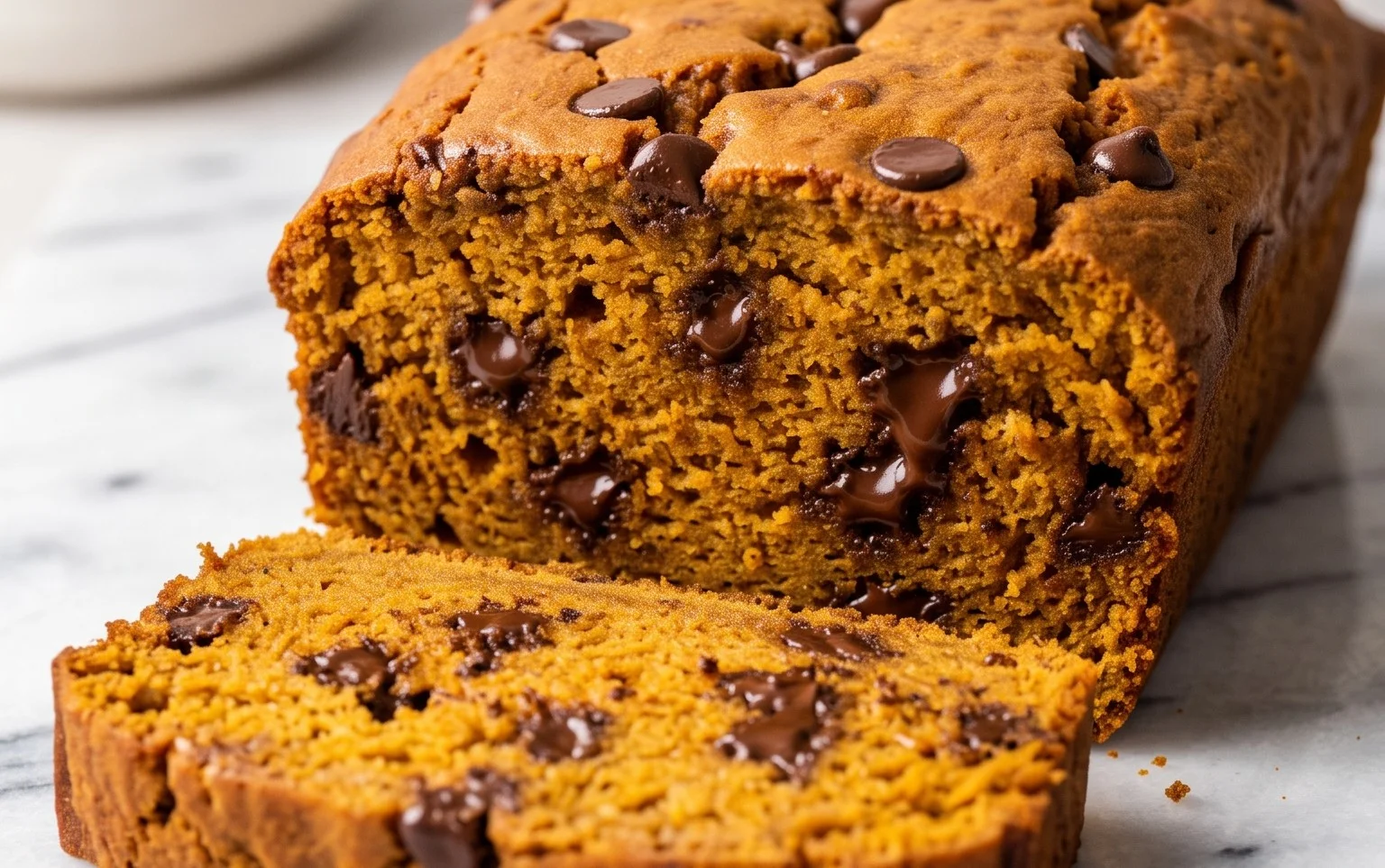 Pumpkin Chocolate Chip Bread