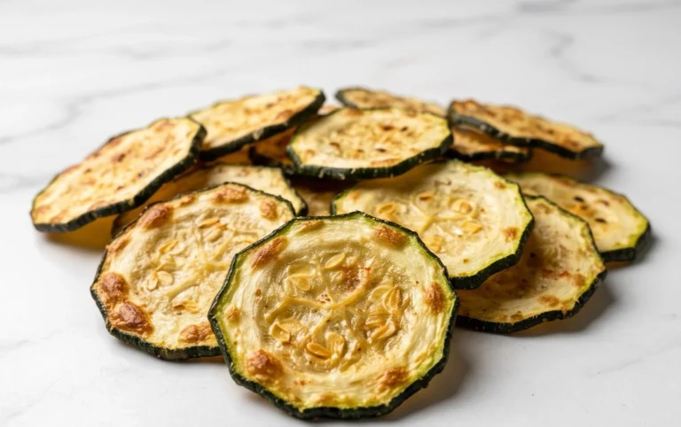 Crispy Baked Zucchini Chips