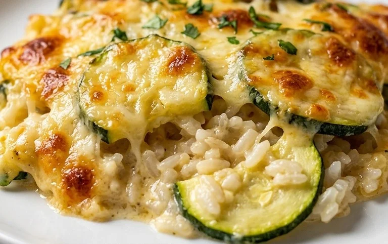 Julia Child's Zucchini and Rice Gratin (Tian de Courgettes au Riz)
