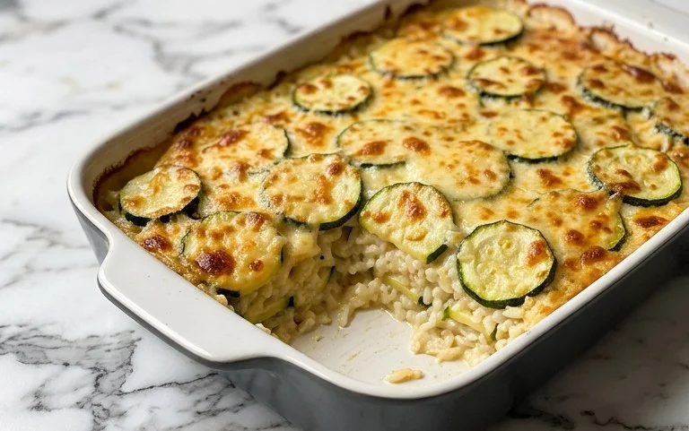 Julia Child's Zucchini and Rice Gratin (Tian de Courgettes au Riz)