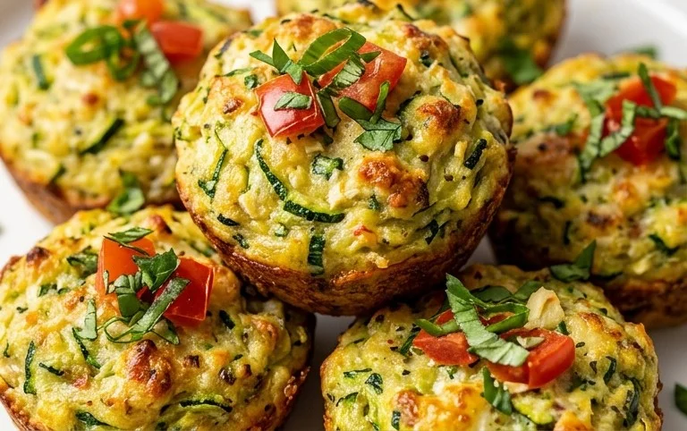 Zucchini Garlic Bites